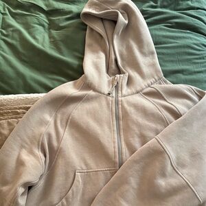 Lululemon Scuba Cropped Full Zip